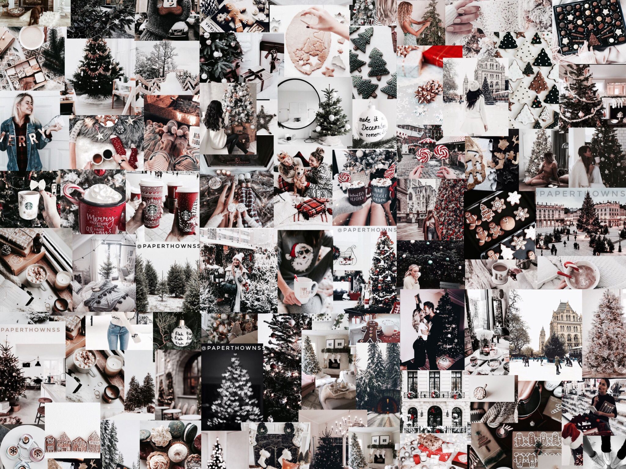 Christmas Collage Wallpaper For IPad. IPad Wallpaper, Christmas Collage, Xmas Wallpaper