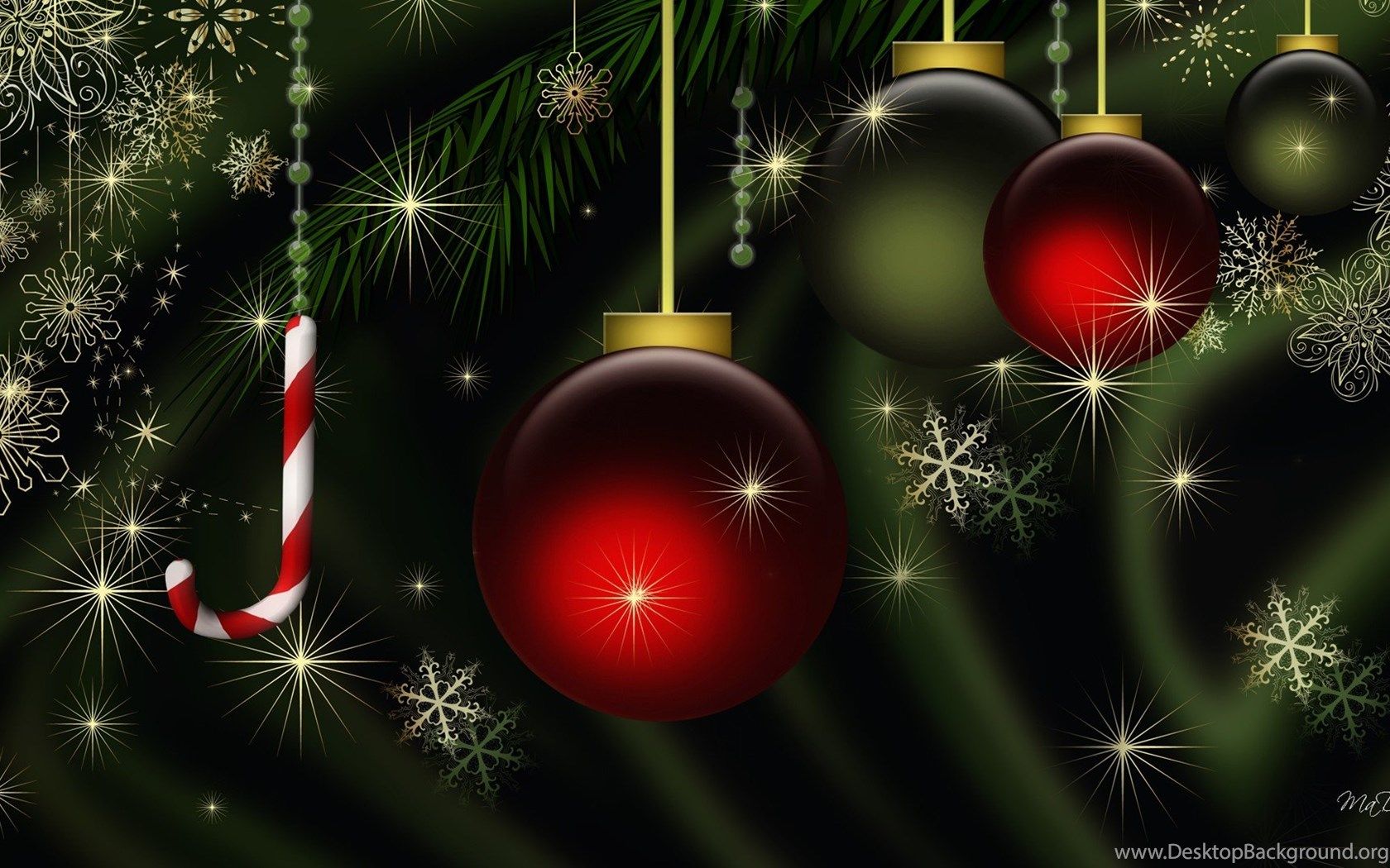Red And Green Christmas Wallpapers - Wallpaper Cave