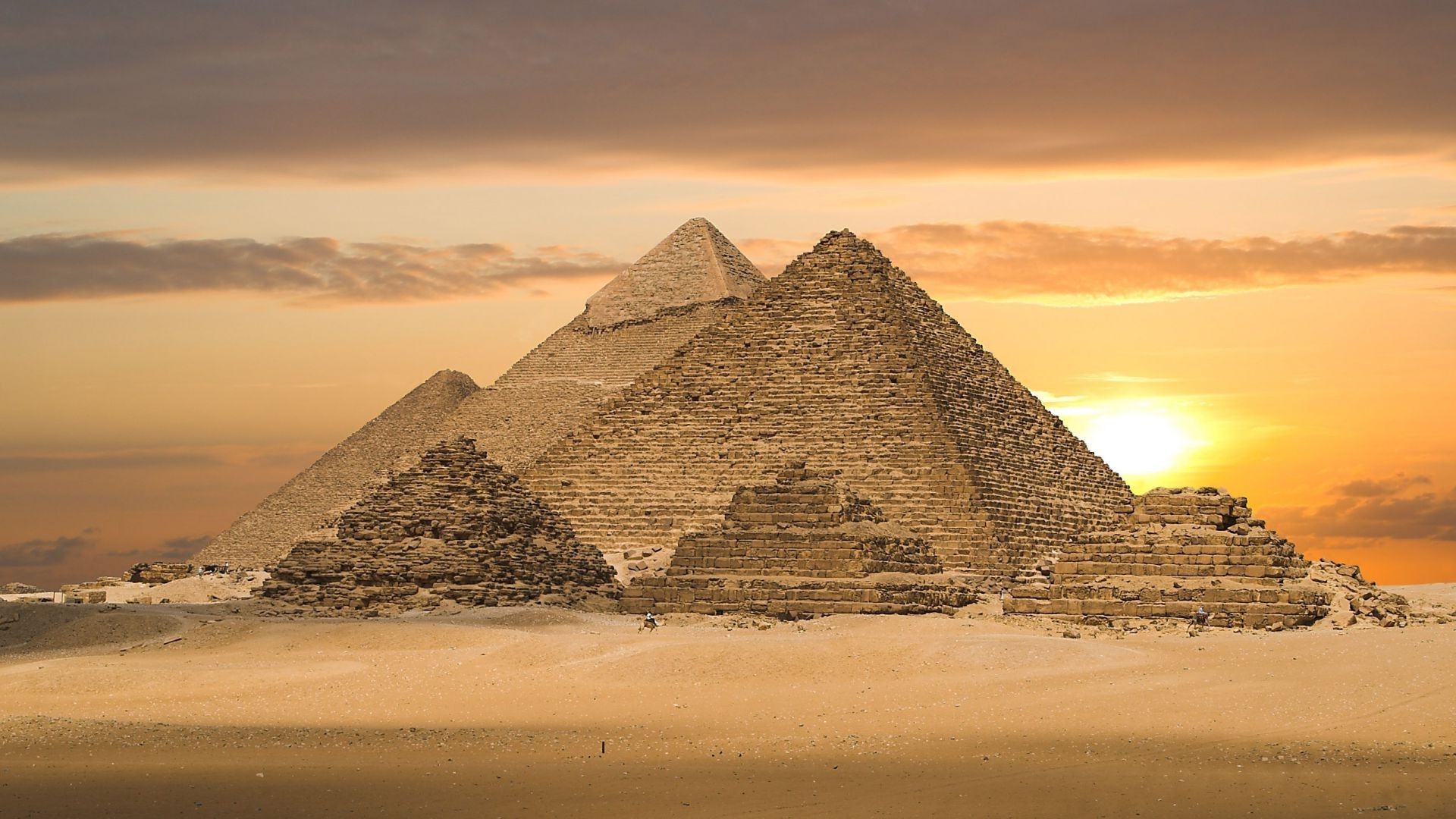 The great pyramids