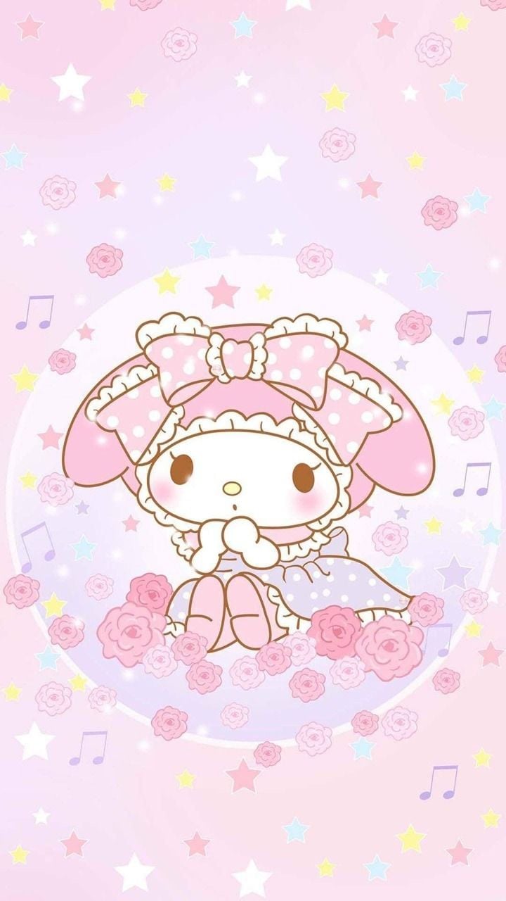 ♡ let me dream ♡. My melody wallpaper, Melody hello kitty, Hello kitty wallpaper