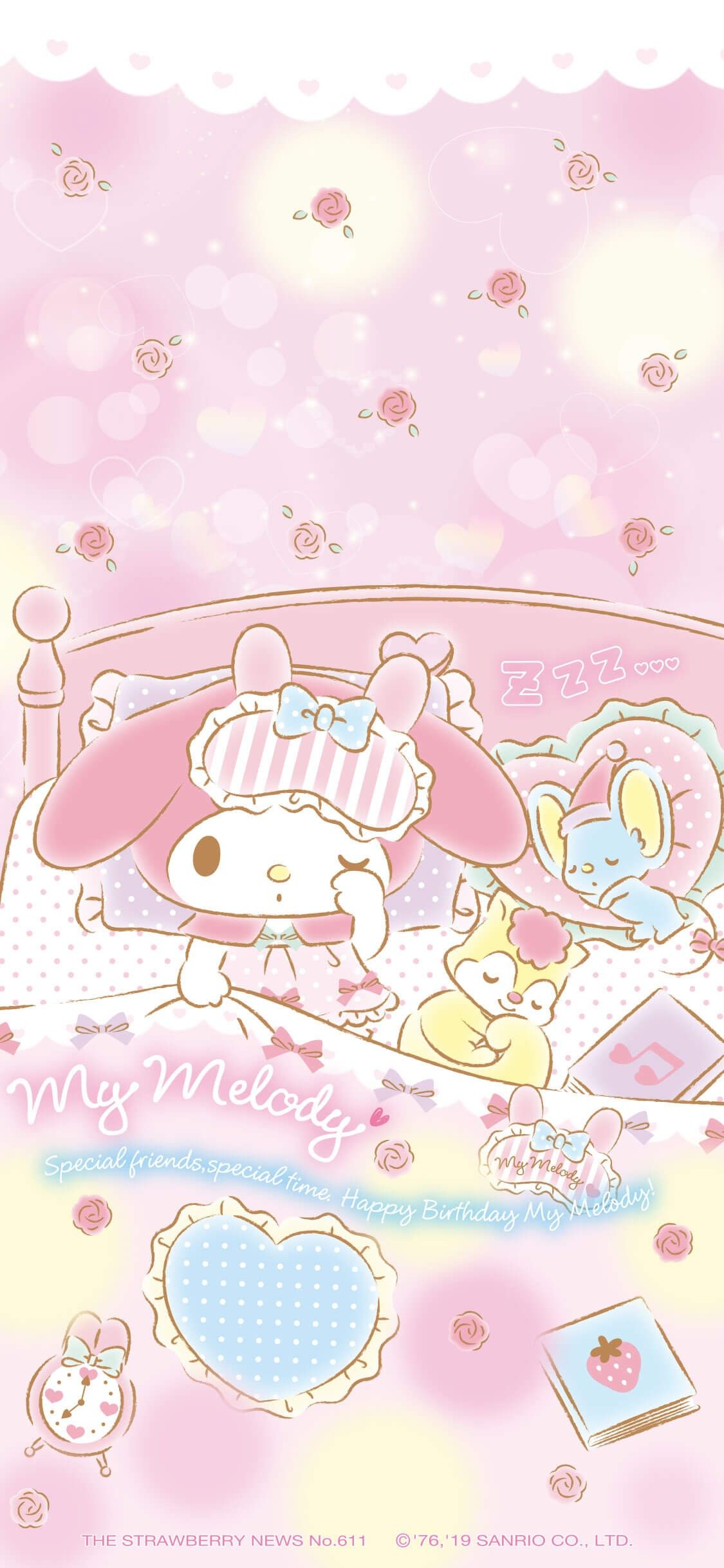 My Melody Wallpaper. Wallpaper iphone cute, Hello kitty my melody, Sanrio wallpaper