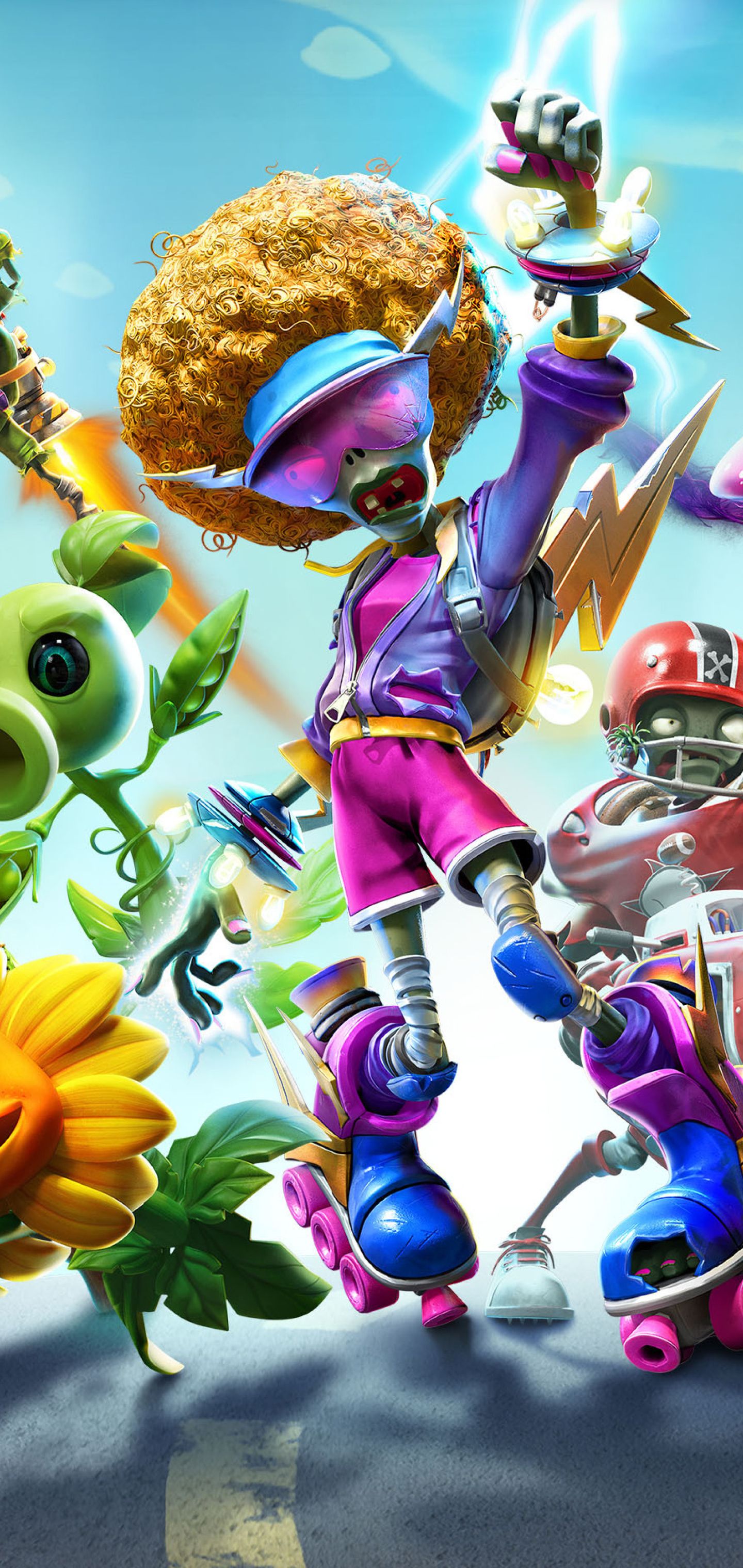 Plants Vs Zombies Battle For Neighborville 1440x3040 Resolution Wallpaper, HD Games 4K Wallpaper, Image, Photo and Background