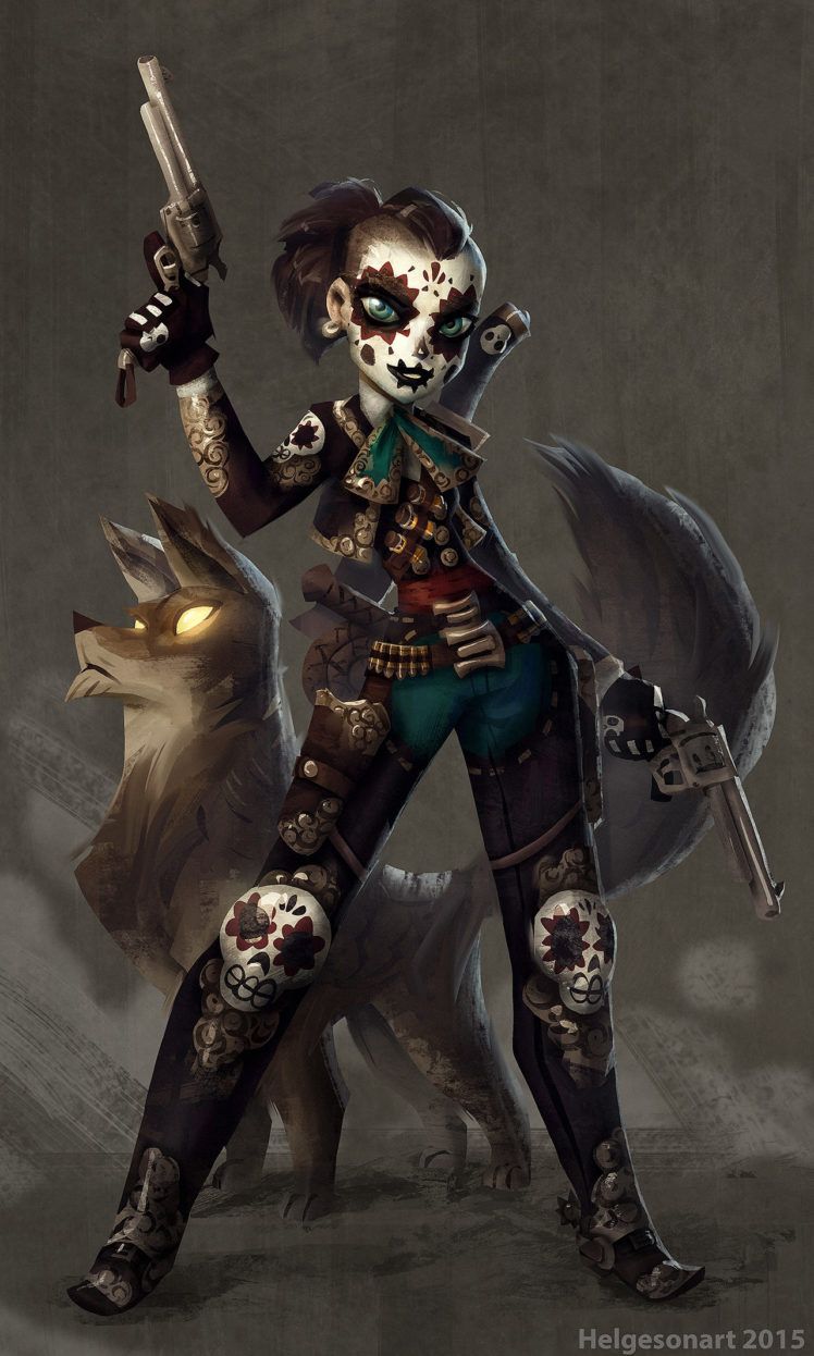 Gunslinger Girl, Wolf Wallpaper HD / Desktop and Mobile Background