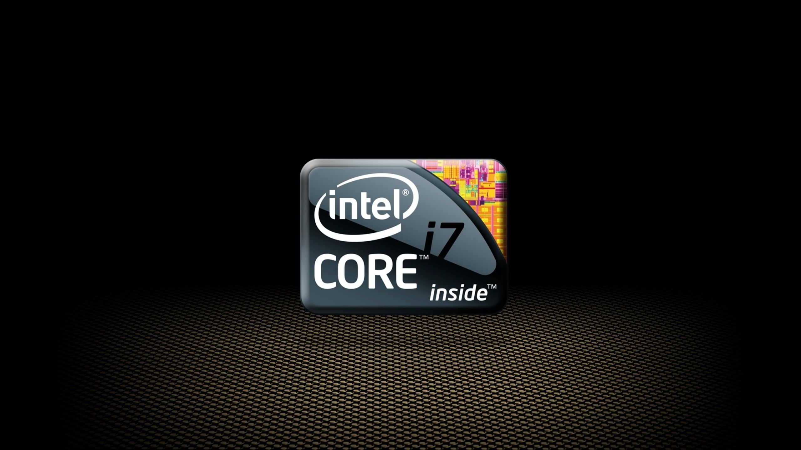 Intel Core i7 sticker #intel #processor #gray #black #i7 K #wallpaper #hdwallpaper #desktop. Intel, Hi tech wallpaper, Intel processors