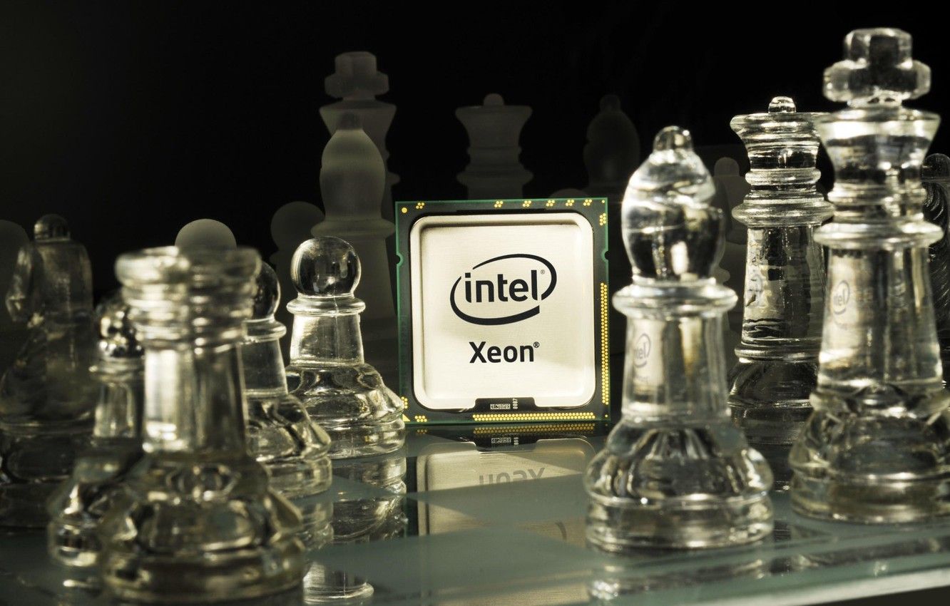 Wallpaper Chess, Intel, Figure, Board, Xeon, Intel, Processor Image For Desktop, Section Hi Tech