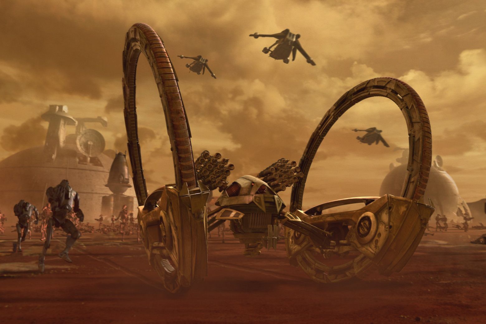 Hailfire_Droid.jpeg (1560×1040). Star wars vehicles, Star wars wallpaper, Star wars image