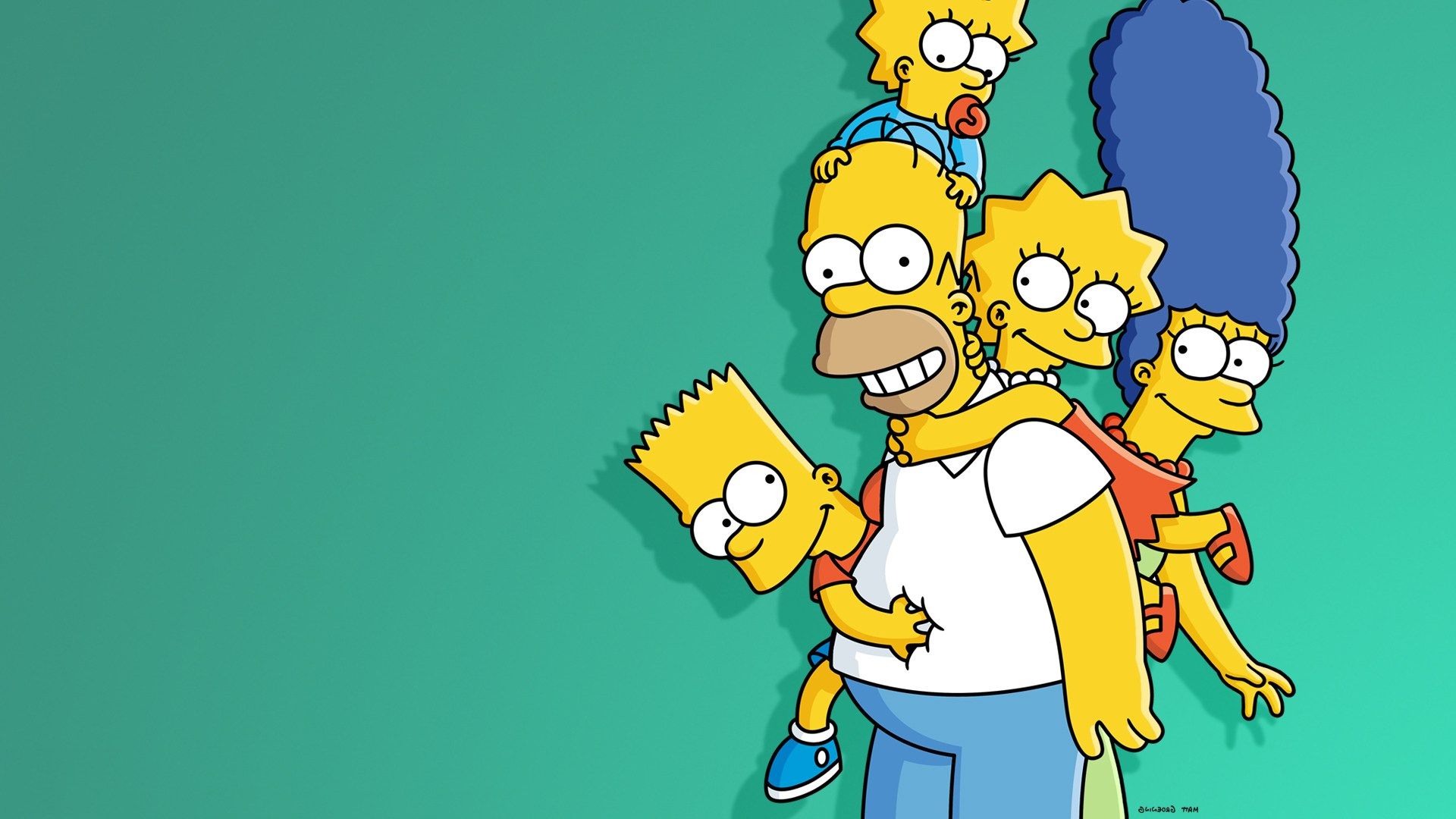 Family, Homer Simpson, The Simpsons HD Wallpaper & Background • 33475 • Wallur
