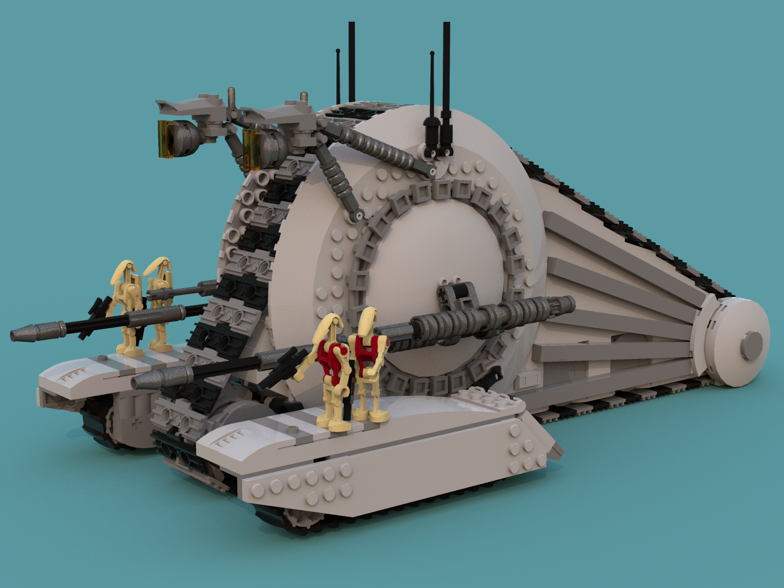 MOC Separatist NR N99 Tank Droid Star Wars