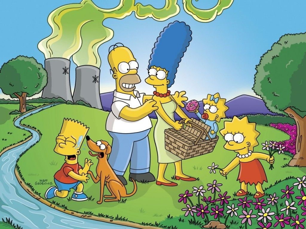 gopellmell: Simpsons Family Wallpaper