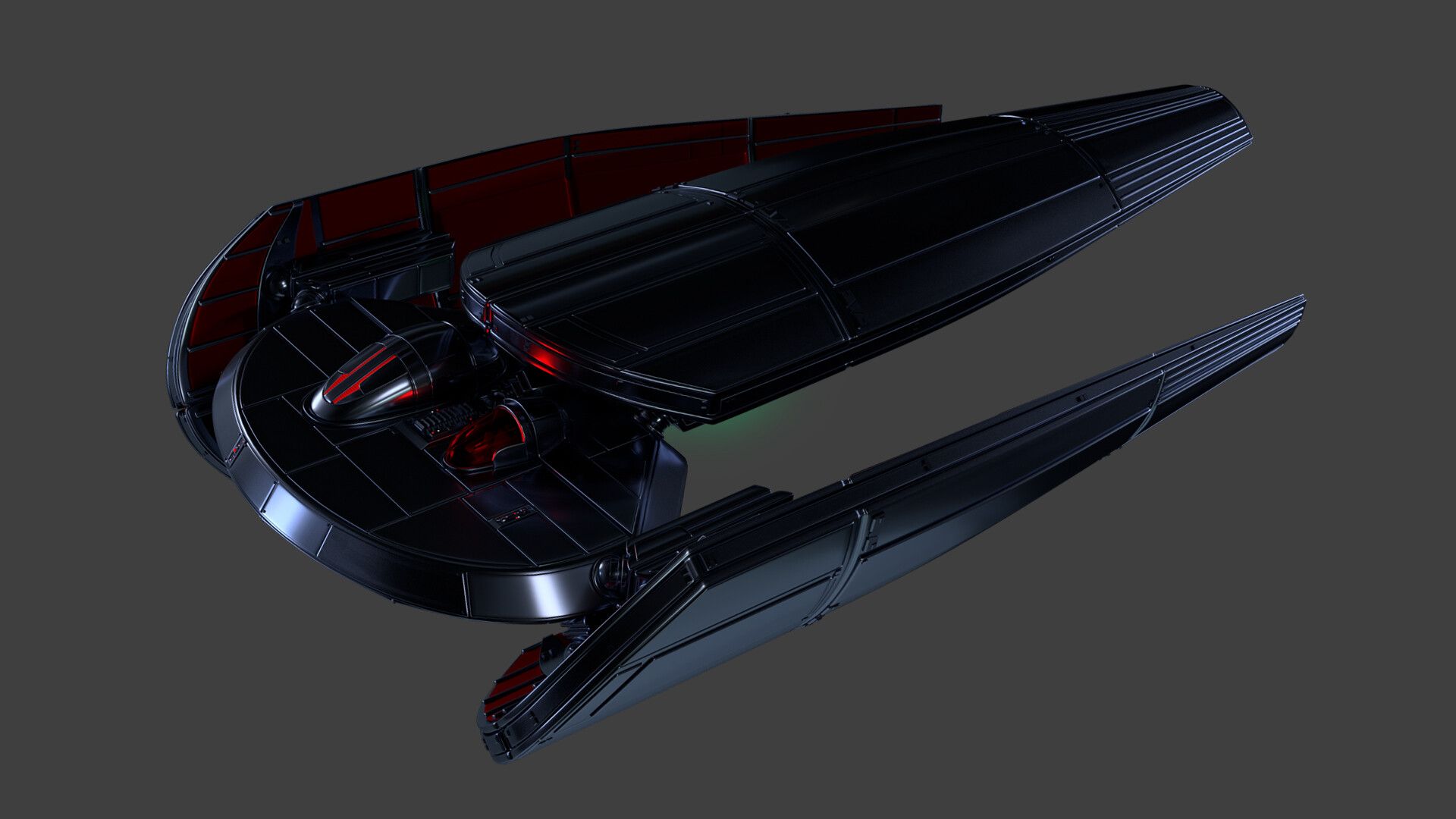 Sith Droid Starfighter, Romain Revert