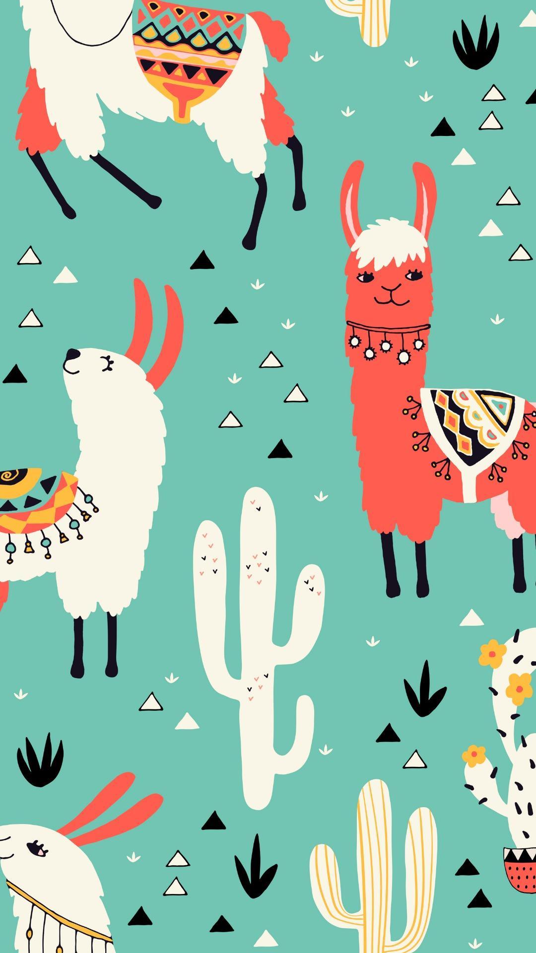 Llama Wallpaper