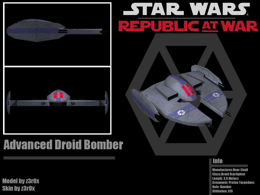 Advanced Droid Bomber image at War mod for Star Wars: Empire at War: Forces of Corruption
