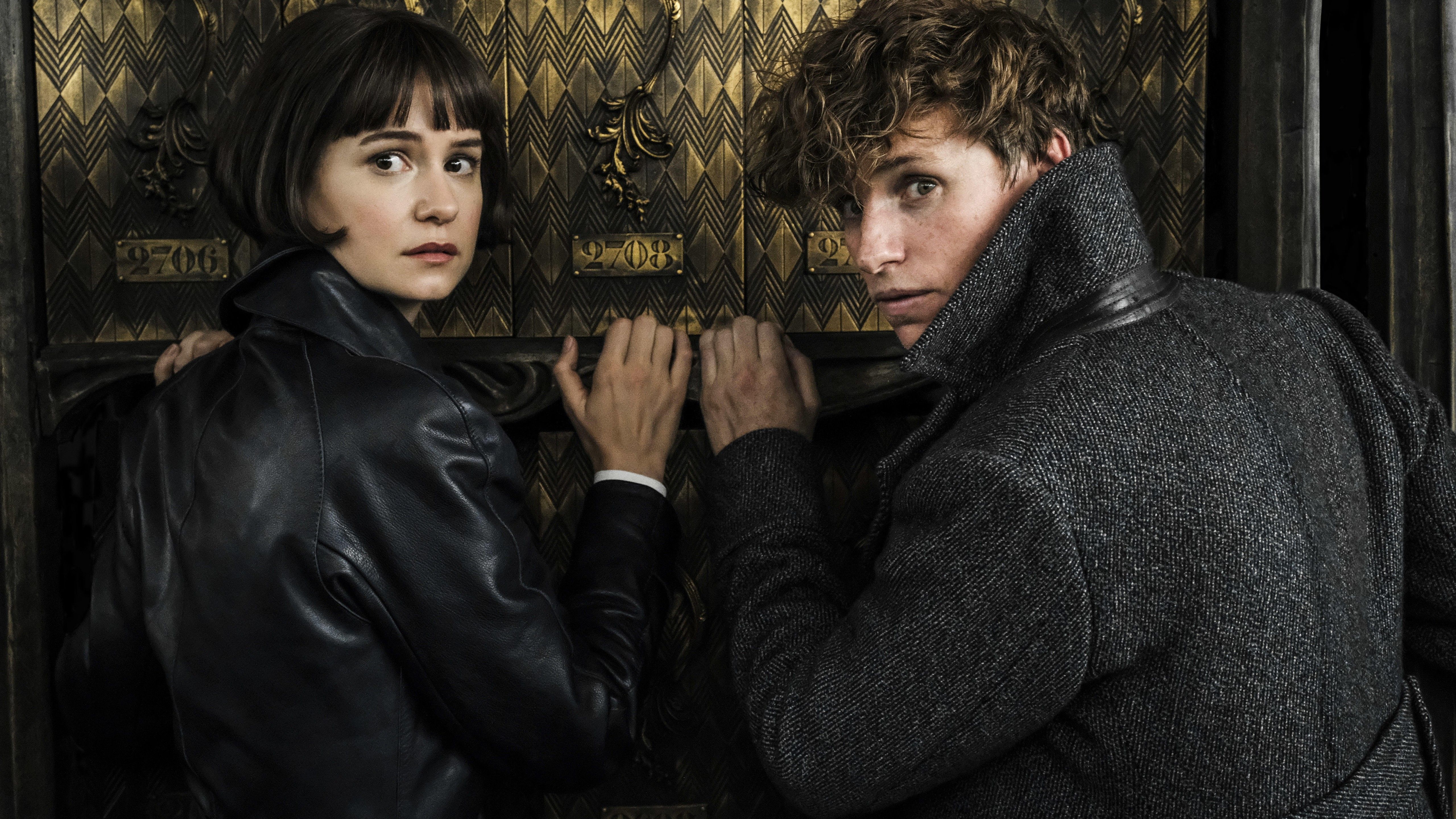 Eddie Redmayne and Katherine Waterston Talk 'Fantastic Beasts: The Crimes of Grindelwald'