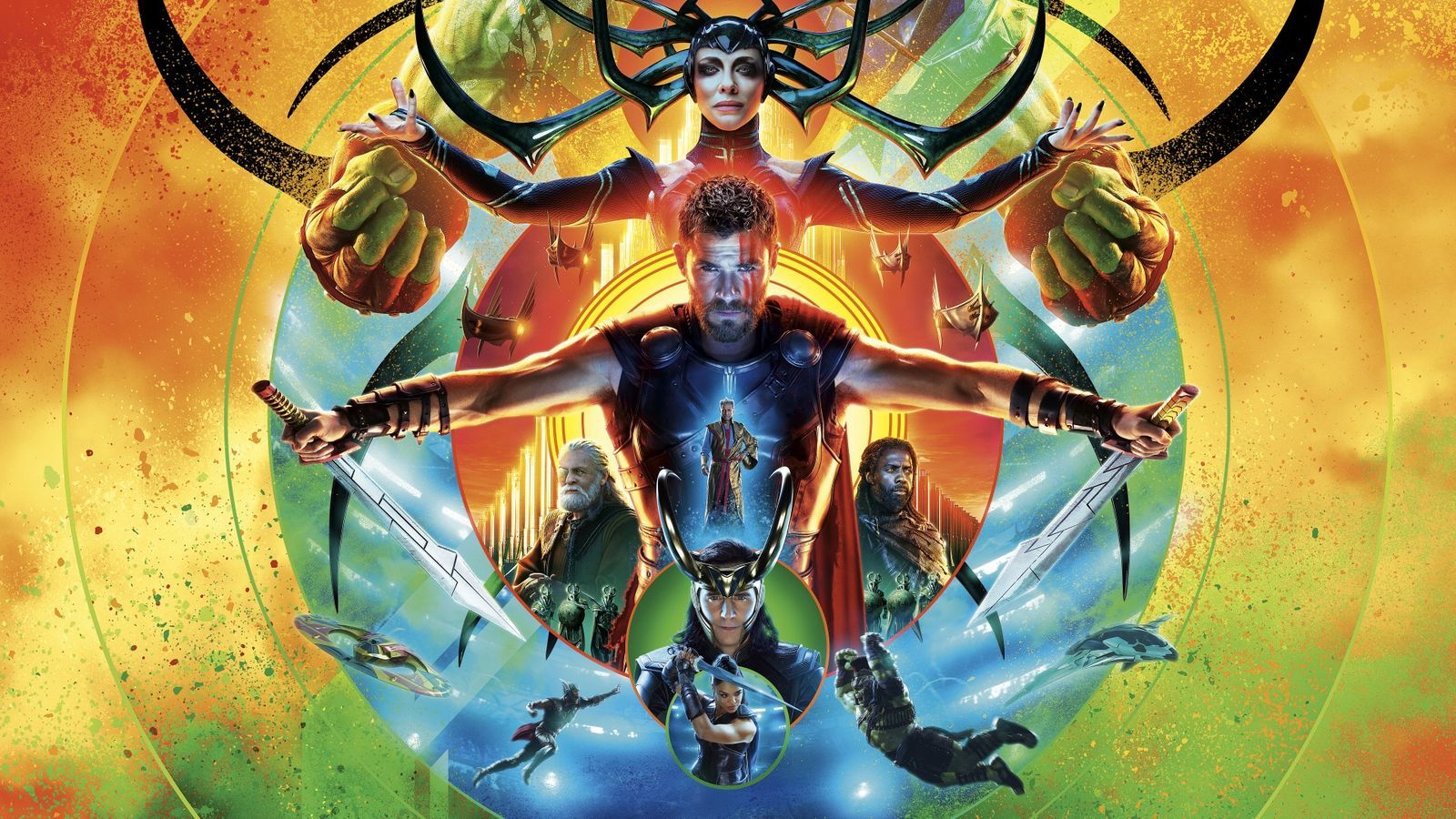 Thor Ragnarok 2017 Movie Poster Wallpaper