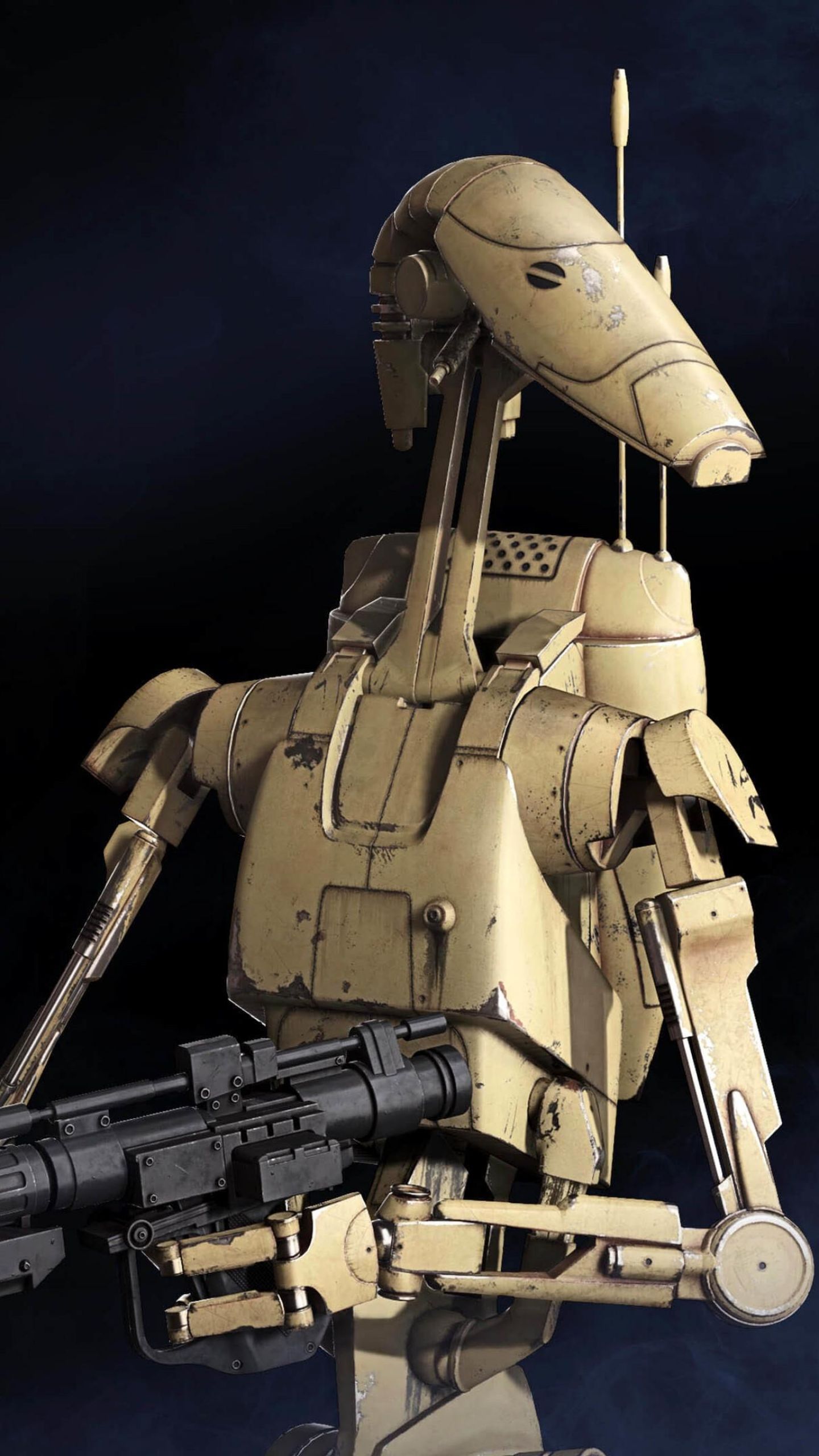 Star Wars Battle Droid 3D Desktop HD Wallpaper