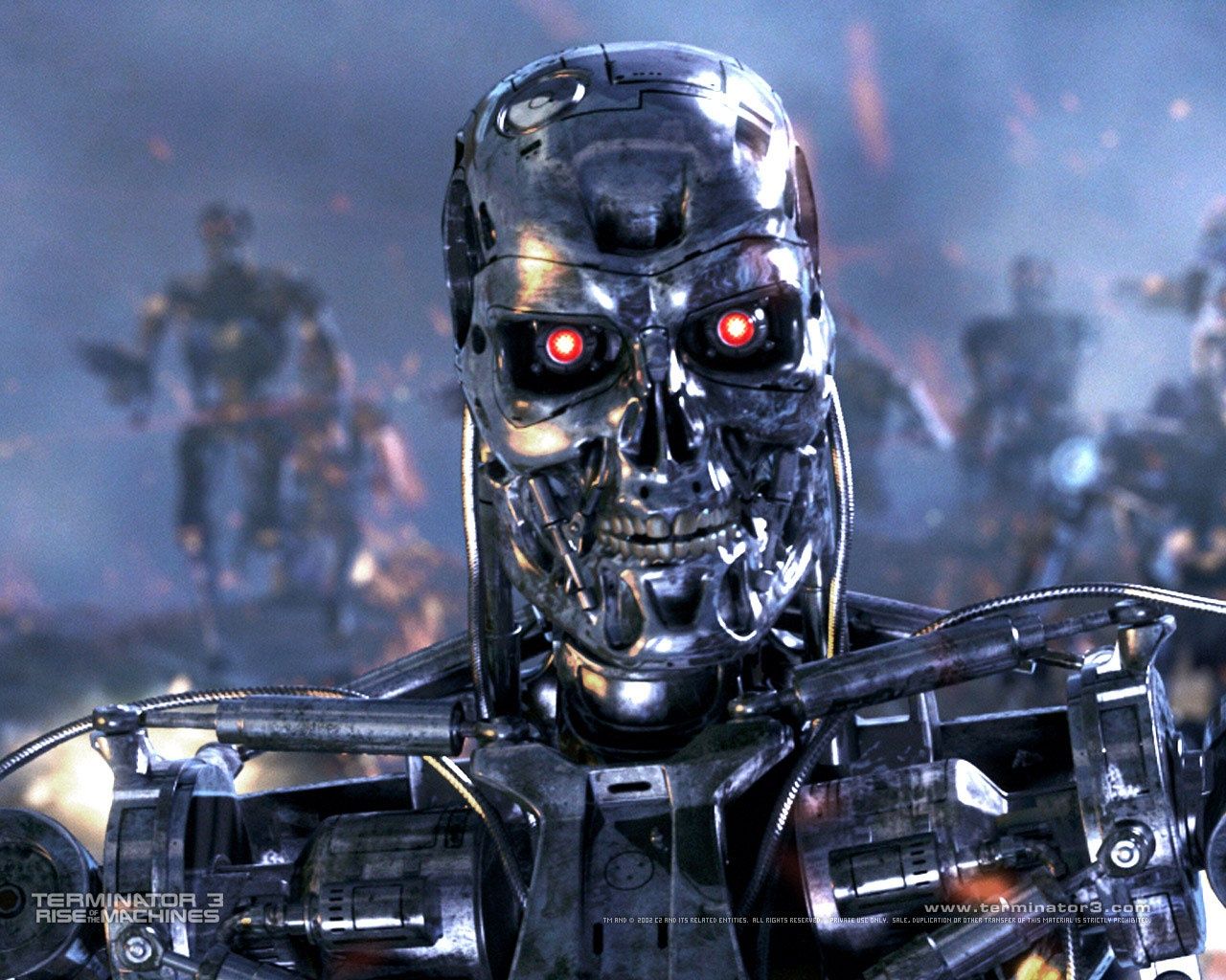 Evil Darklord T 80000 Terminator (Former Worker) Terminator Movie 2020 Minecraft Skin