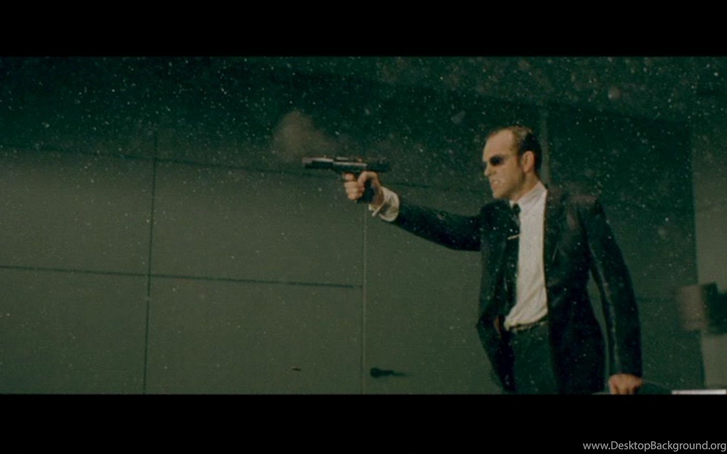 Agent Smith Hugo Weaving Matrix Wallpaper Desktop Background