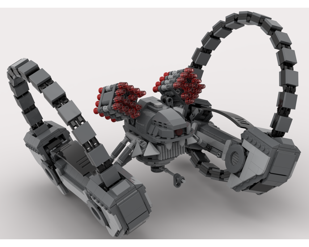 LEGO MOC Hailfire Droid by moeram. Rebrickable with LEGO