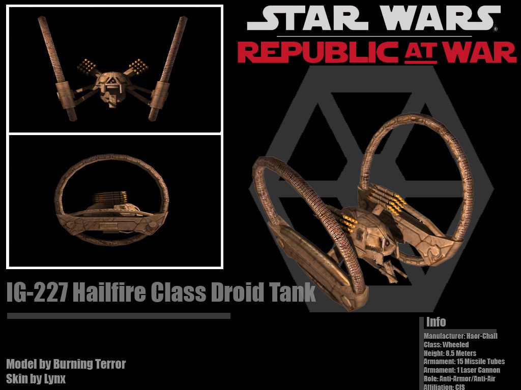 IG 227 Hailfire Class Droid Tank Image At War Mod For Star Wars: Empire At War: Forces Of Corruption