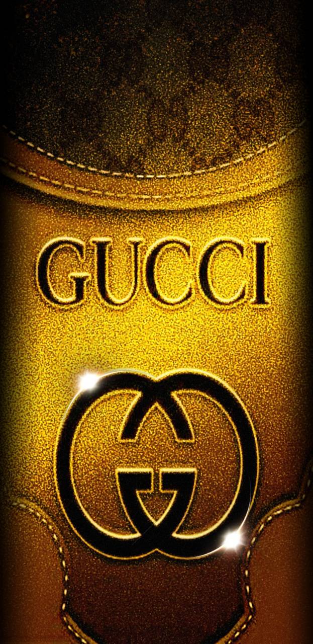 gold gucci logo