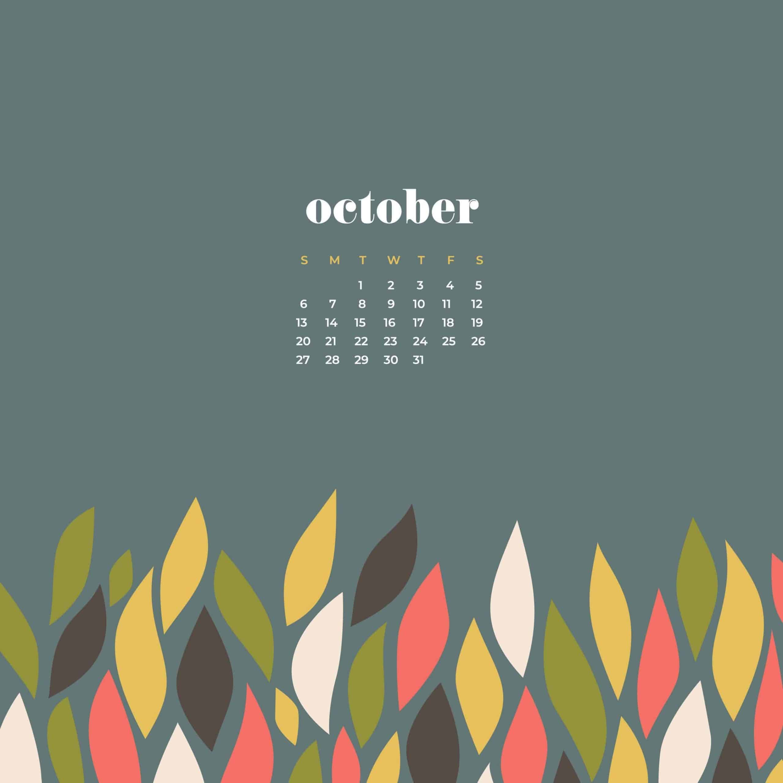 FREE October 2019 desktop wallpaper
