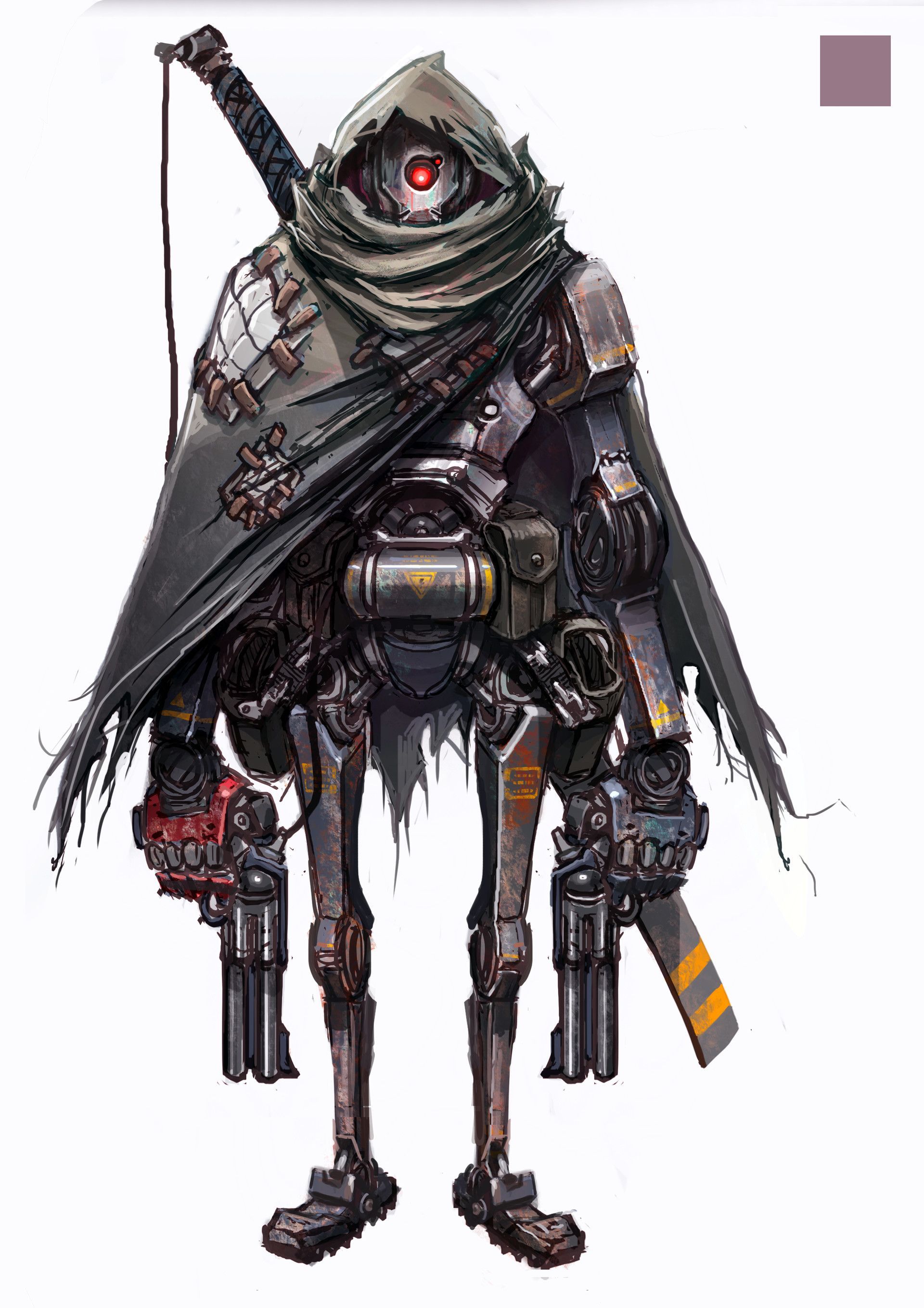 Gunpla. Robot concept art, Concept art characters, Cyberpunk character