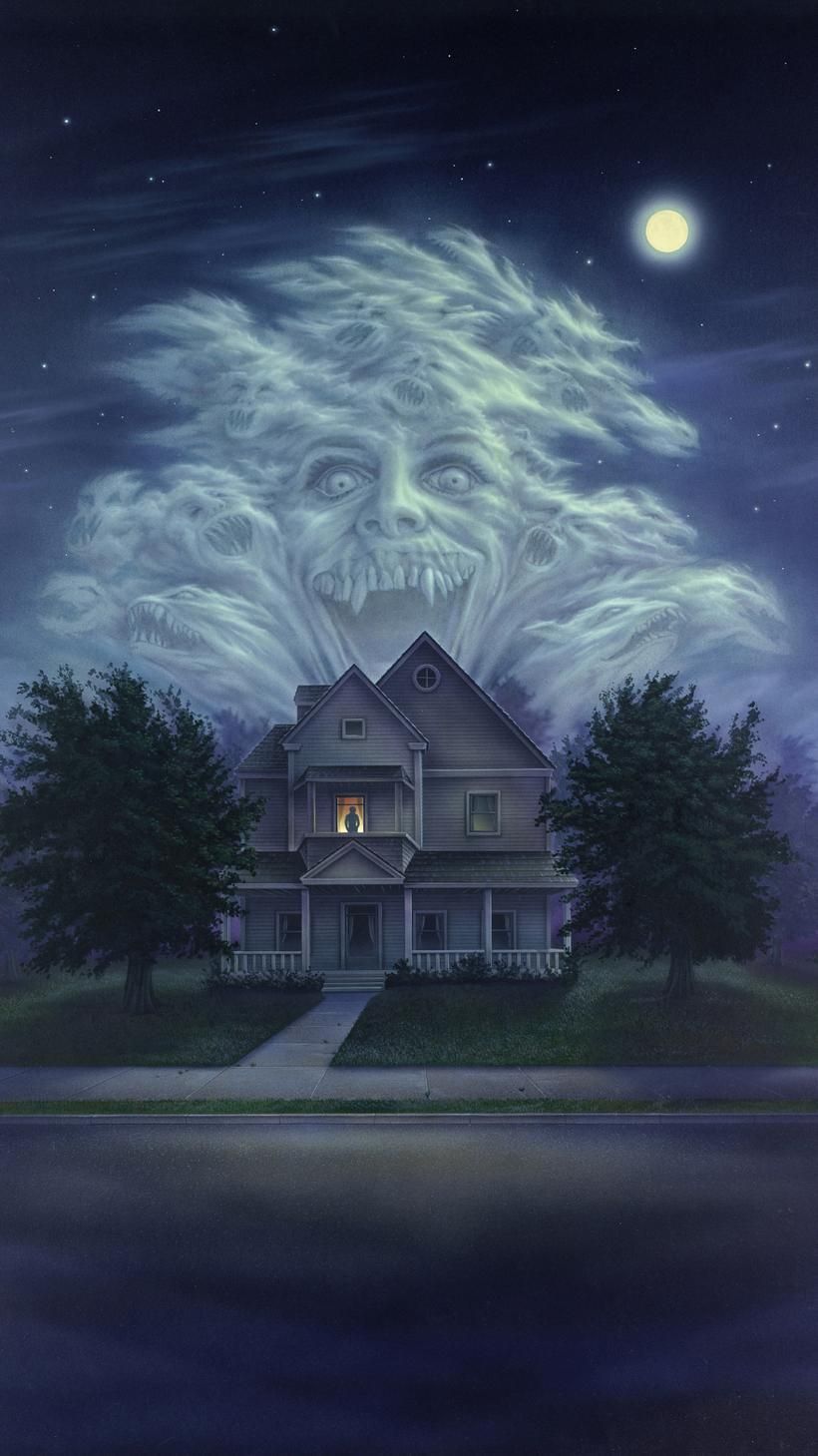 Fright Night (1985) Phone Wallpaper. Moviemania. Scary wallpaper, Background image wallpaper, Halloween desktop wallpaper
