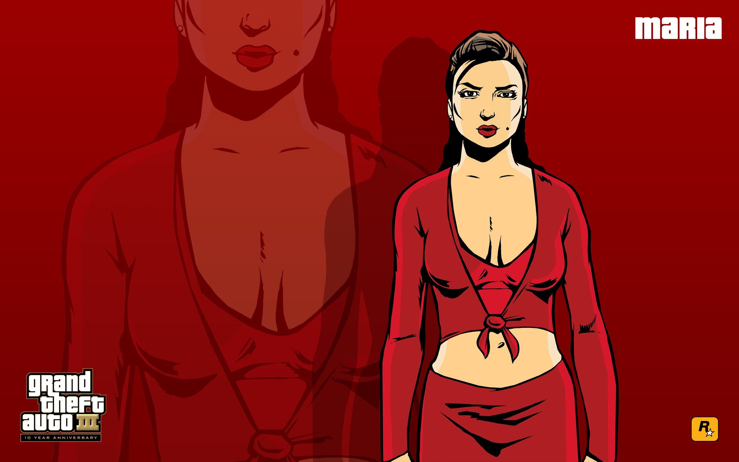 GTA Grand Theft Auto III Maria wallpaperx1600