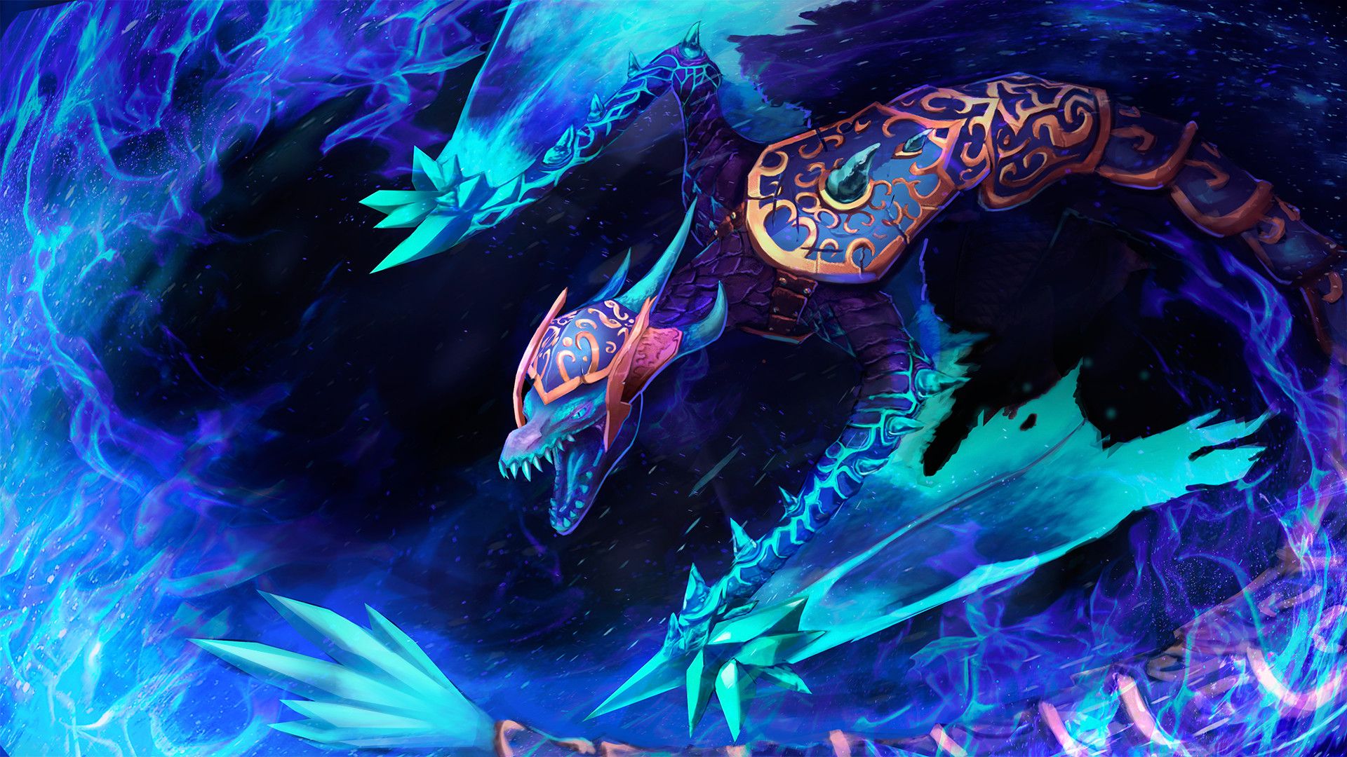 Dota 2 Loading Screen Winter Wyvern, Isaac Cortissoz