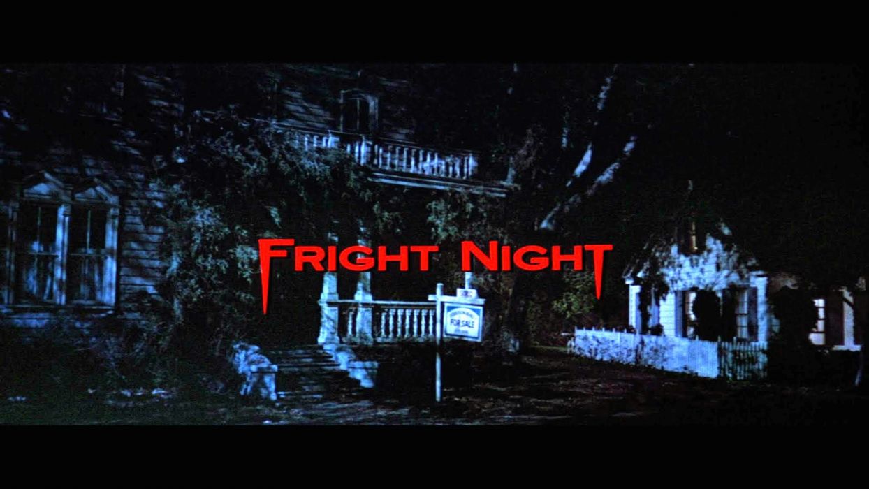 FRIGHT NIGHT comedy horror dark movie film poster halloween haunted wallpaperx900