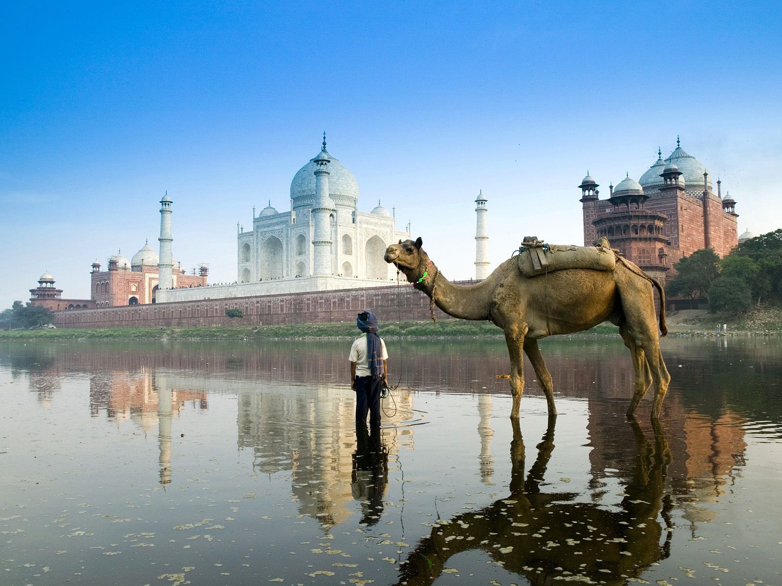 Yamuna River Agra Uttar Pradesh India