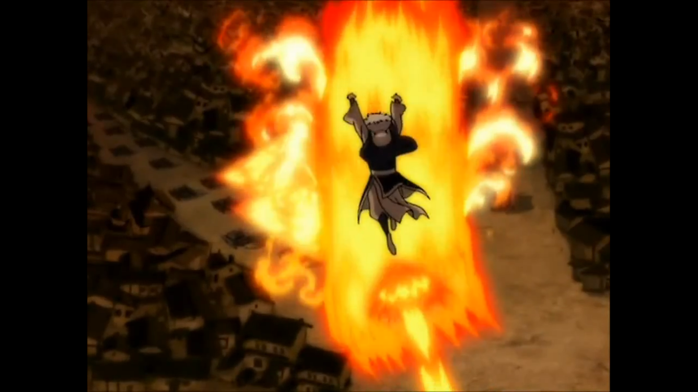 Jeong Jeong was flying in Sozin's Comet Part 2. Sorry - added by anonymous at general iroh