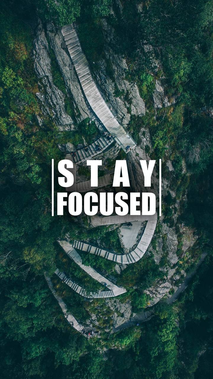 to be focused