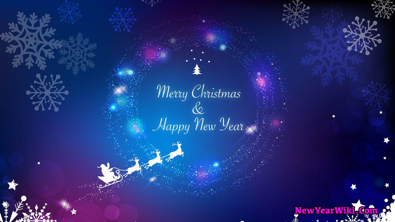 Merry Christmas And Happy New Year Image 2022