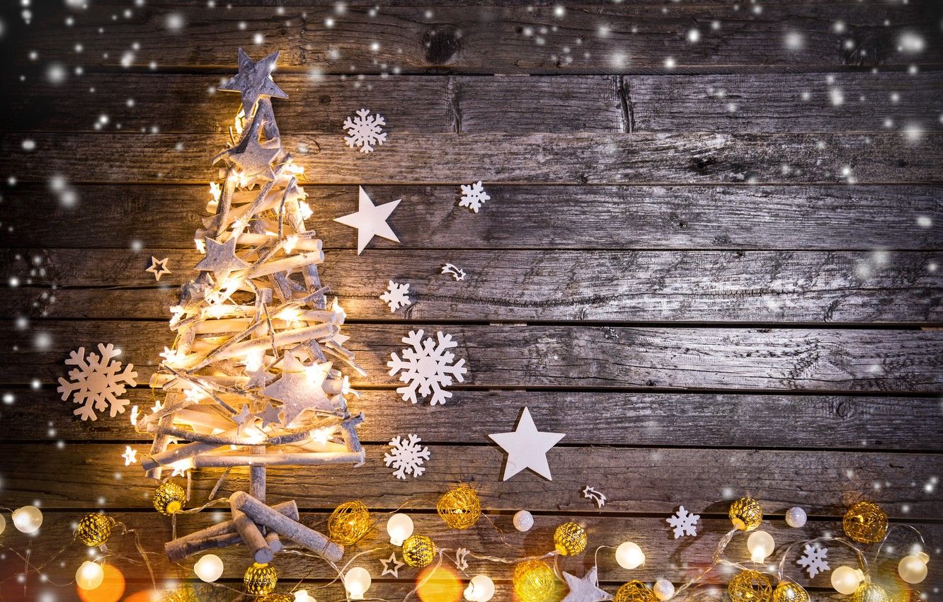 Wallpaper winter, snow, merry christmas, decoration, christmas tree image for desktop, section новый год
