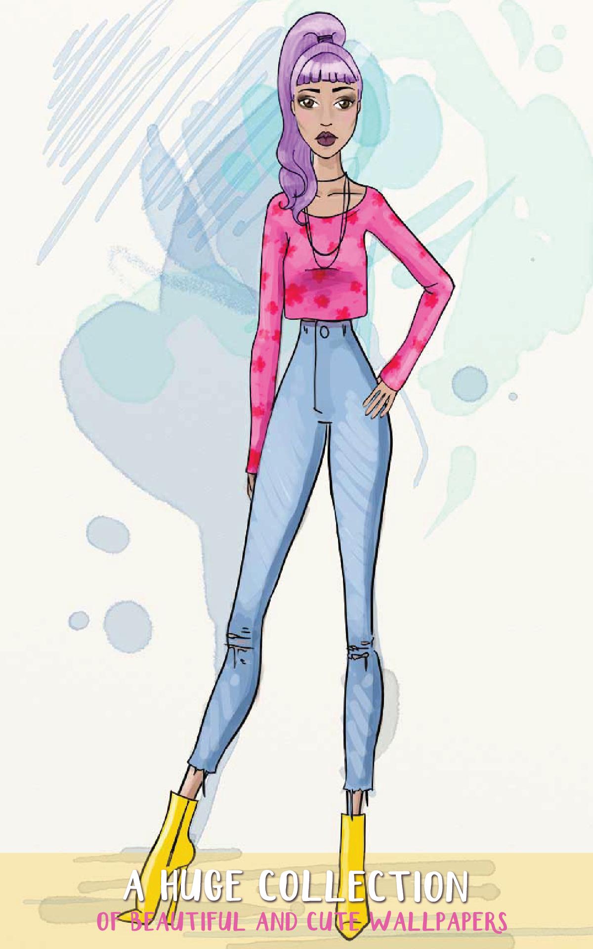 Cute Fashion Bella Wallpaper for Android