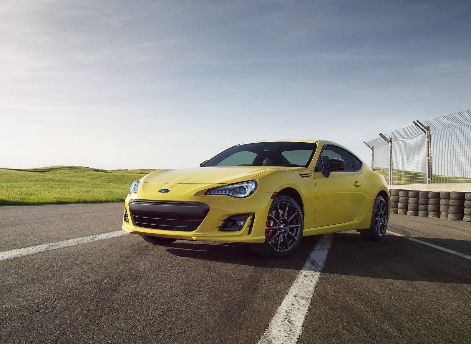 Subaru BRZ Series.Yellow Wallpaper (HD Image)