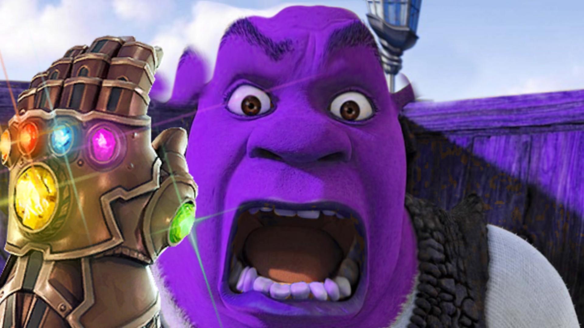 Thanos Shrek Wallpapers - Wallpaper Cave