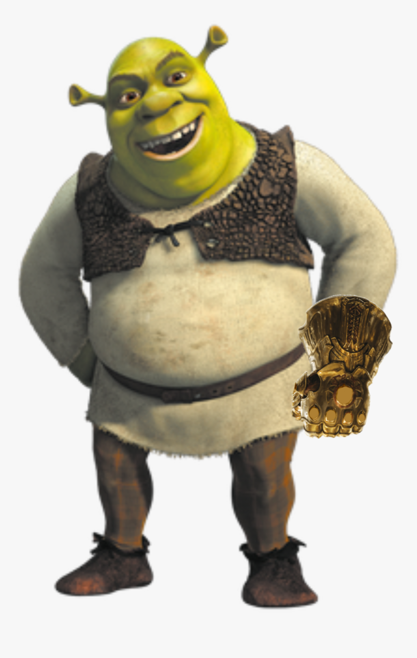 Free: thanos Shrek As Thanos #ogre #avengers - Shrek Png, Transparent  