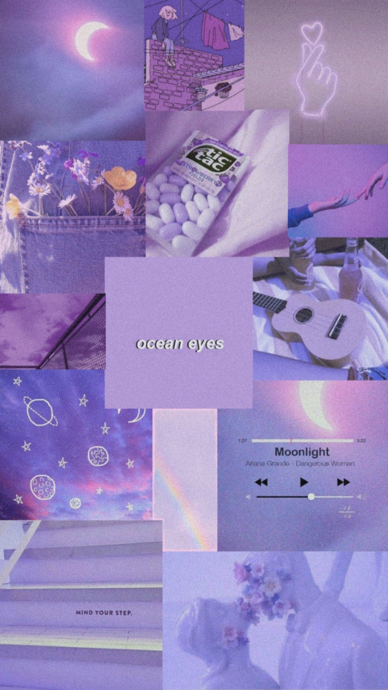 cute purple aesthetic wallpaper for computer