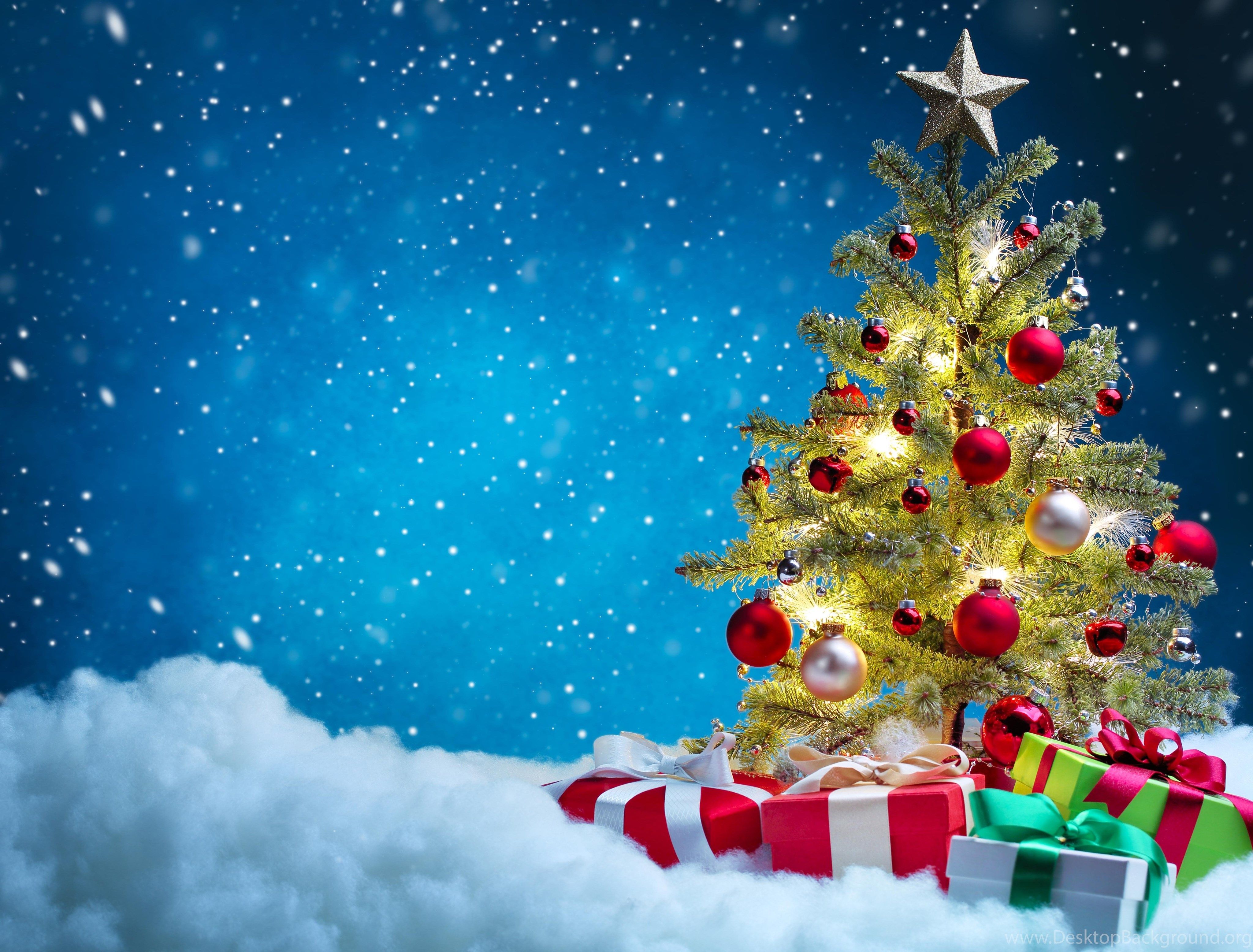 Christmas Trees Snow Wallpapers - Wallpaper Cave