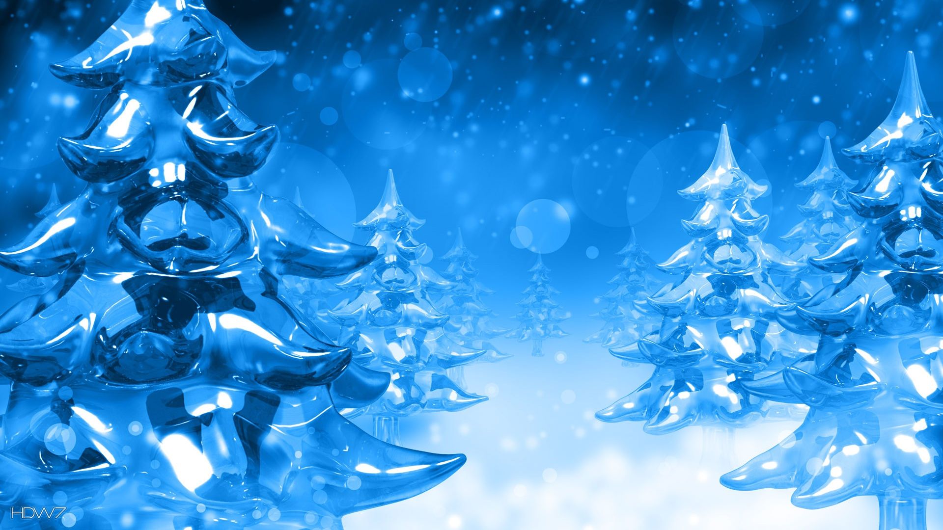 christmas trees snow wallpaper. HD wallpaper gallery