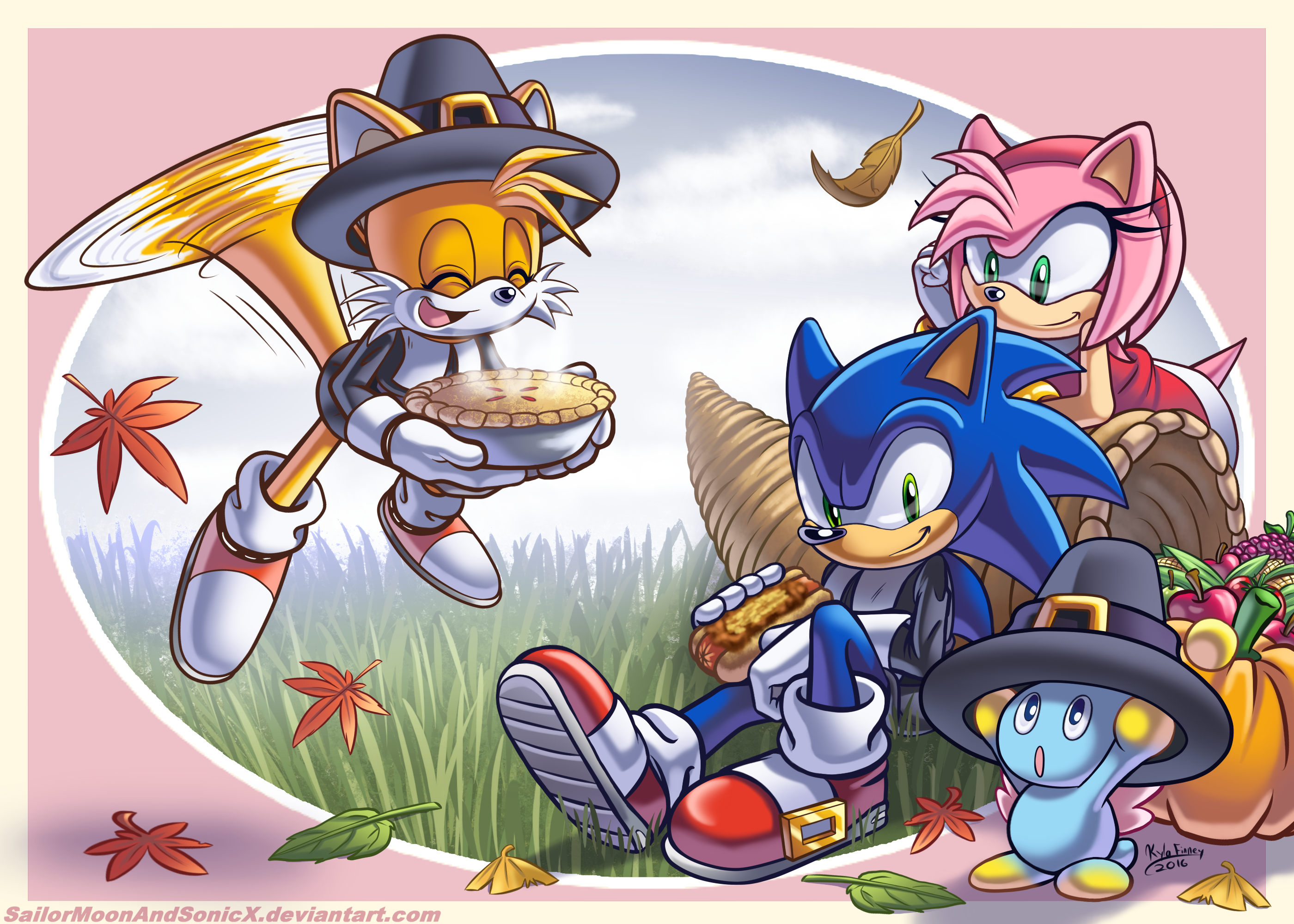 Happy Thanksgiving! the Hedgehog Fan Art