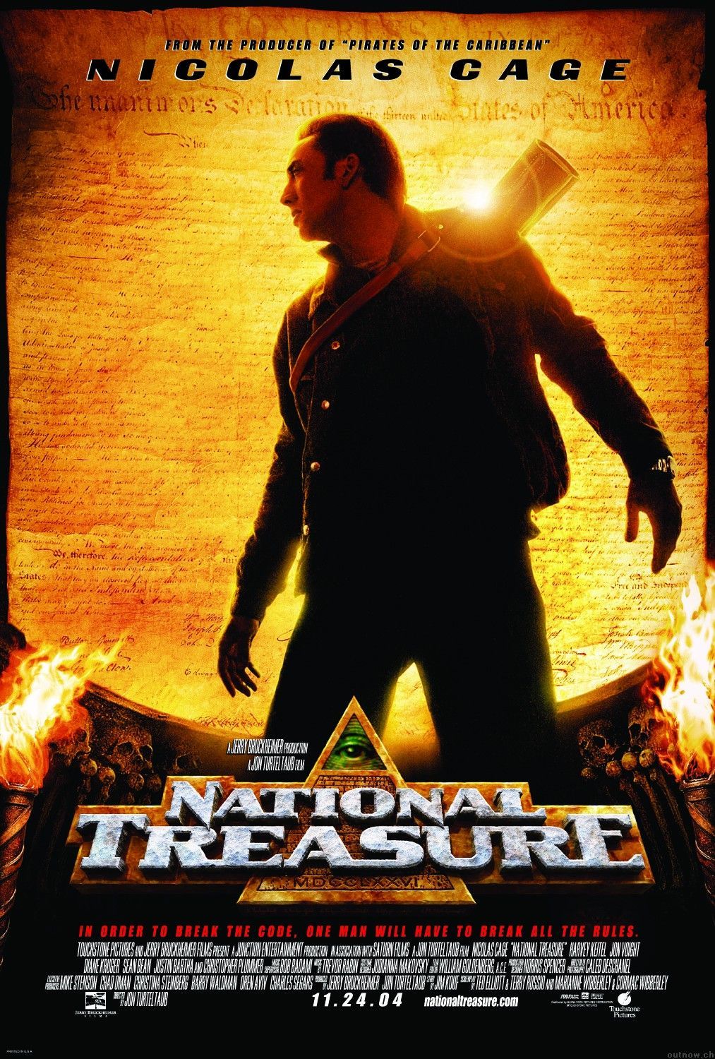 I love this movie was such an adventure the first time I saw it. I am really hoping for a 3rd one. I really. National treasure movie, Disney