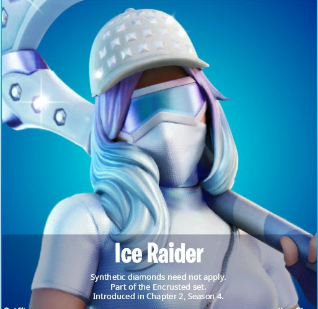 Ice Raider Fortnite wallpaper