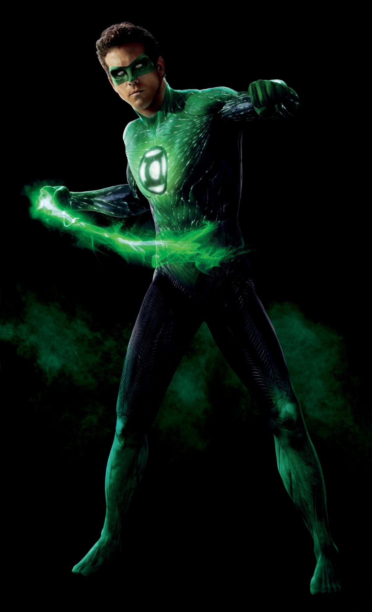 Full Costume Photo Of Ryan Reynolds As Green Lantern