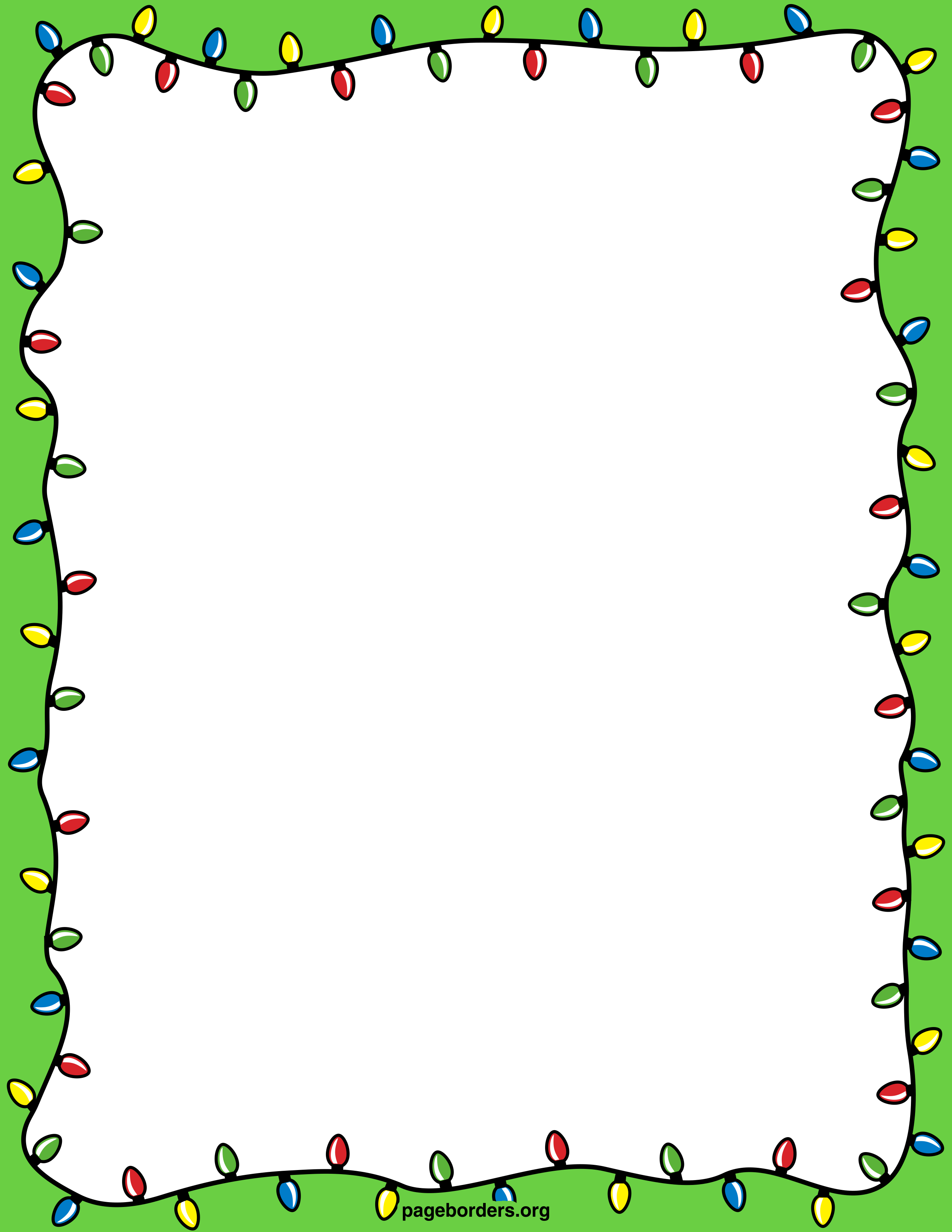 Free Christmas Lights Border, Download Free Clip Art, Free Clip Art on Clipart Library