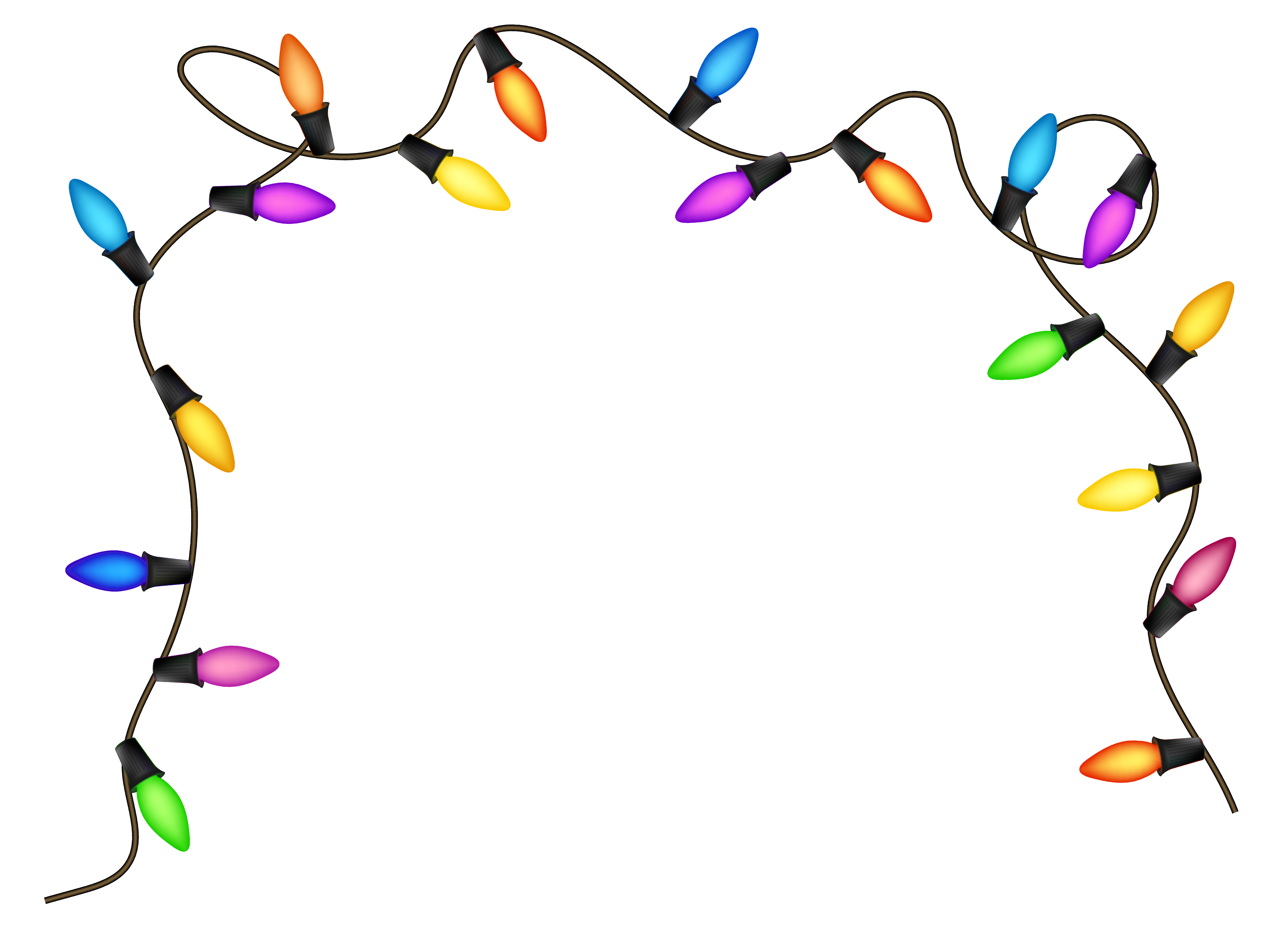 Christmas Lights Clipart PNG Image Quality Image And Transparent PNG Free Clipart