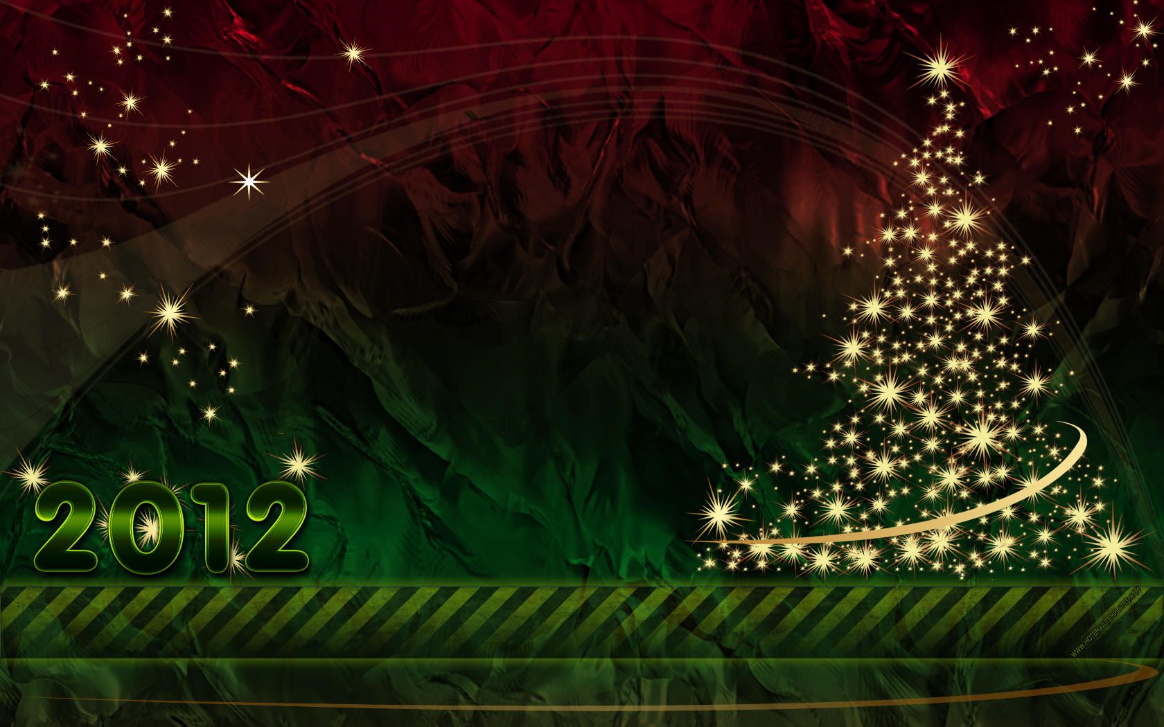 Christmas Tree. Free HTML E Mail