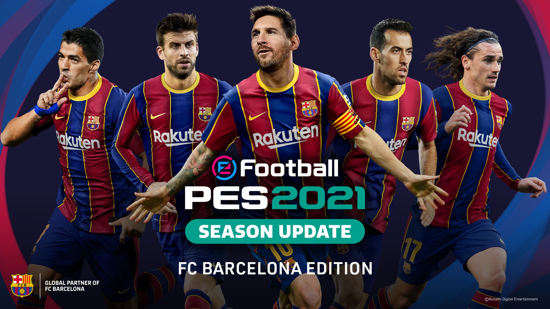 eFootball PES 2021 Season Update cover revealed